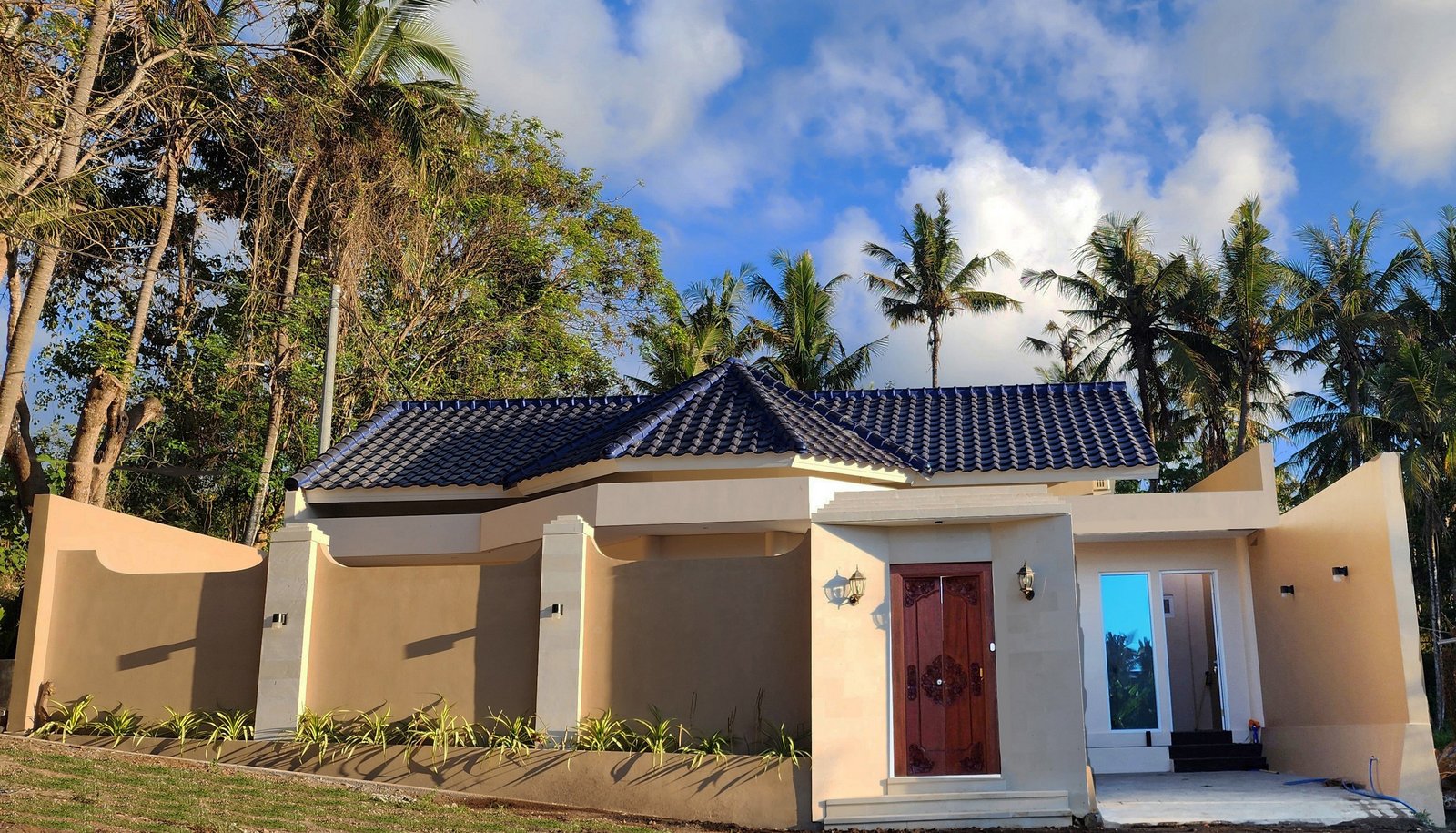 Bali Luxury Retirement Villa Front Entrance