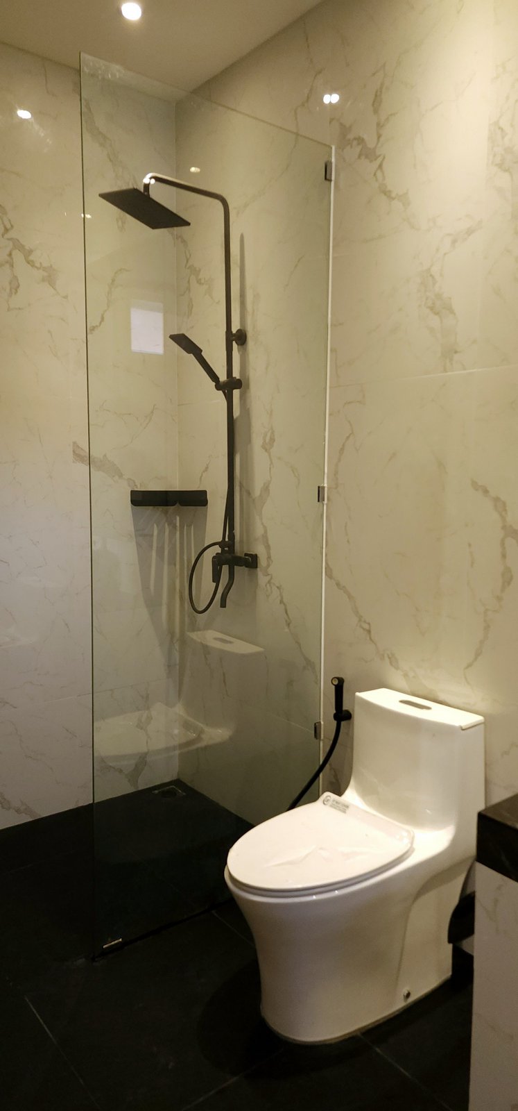 Bali Luxury Retirement Villa Guest Shower and Toilet