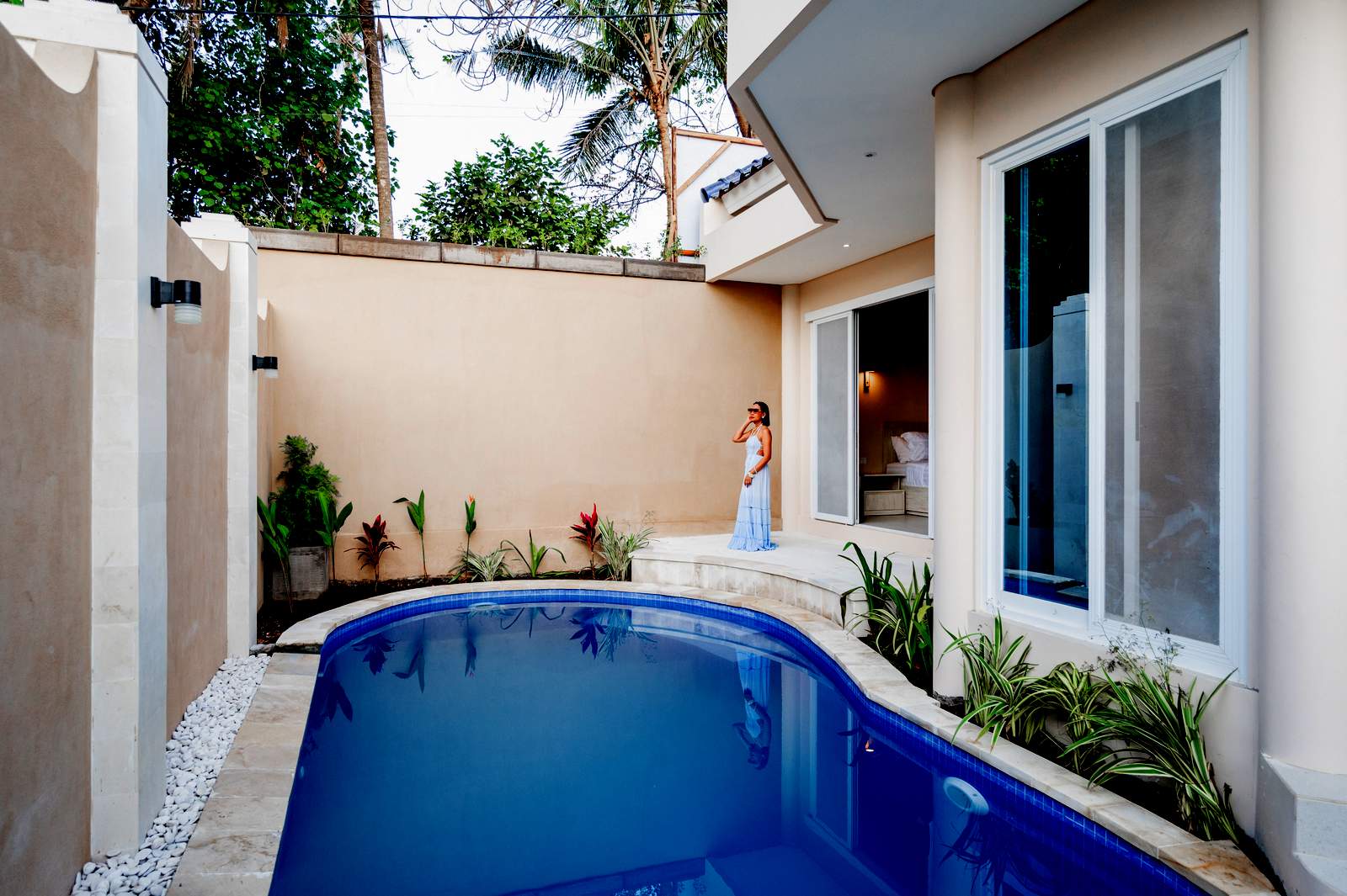 Bali Retirement Villas High Walls Insure Security